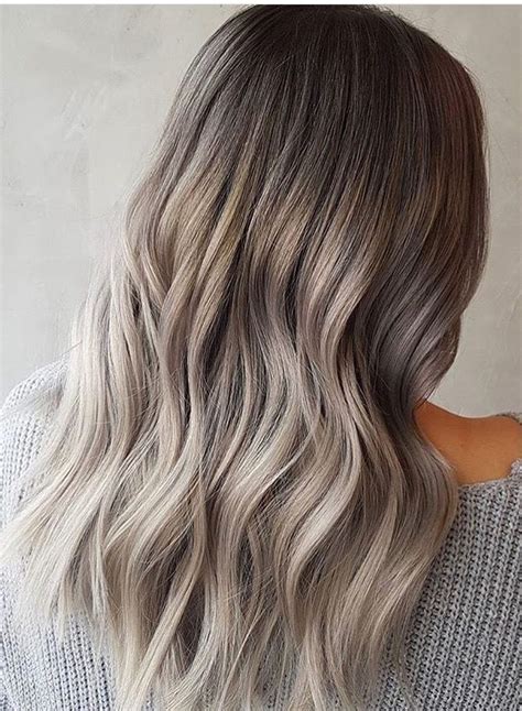 balayage pale skin